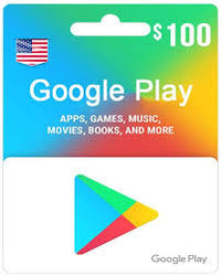 Google play 100$ gift card