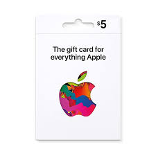 Itunes gift card 5$