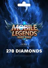 Mobile legends 278 diamond